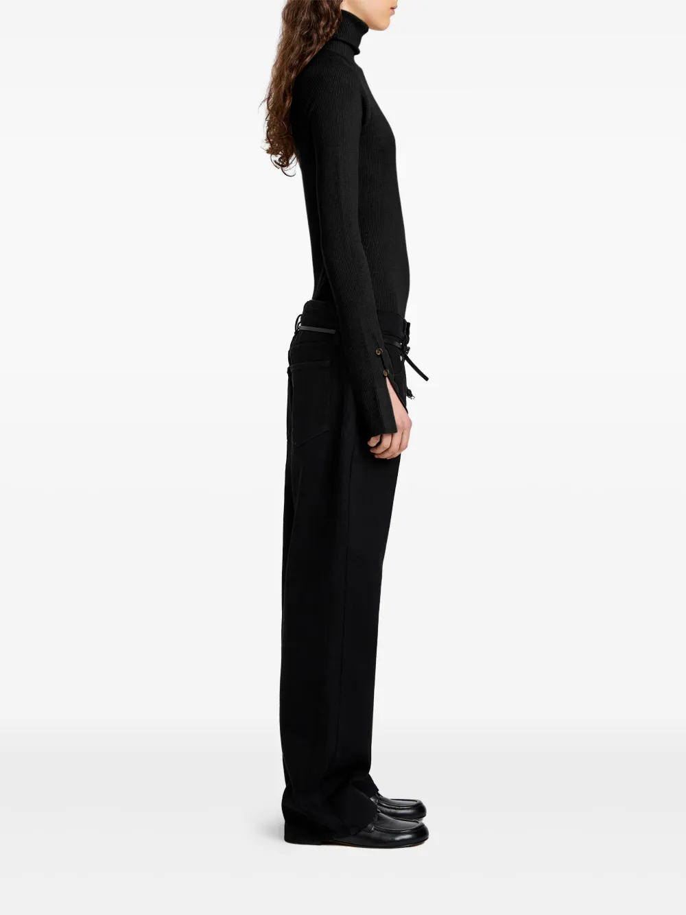Proenza Schouler Belle top Zwart