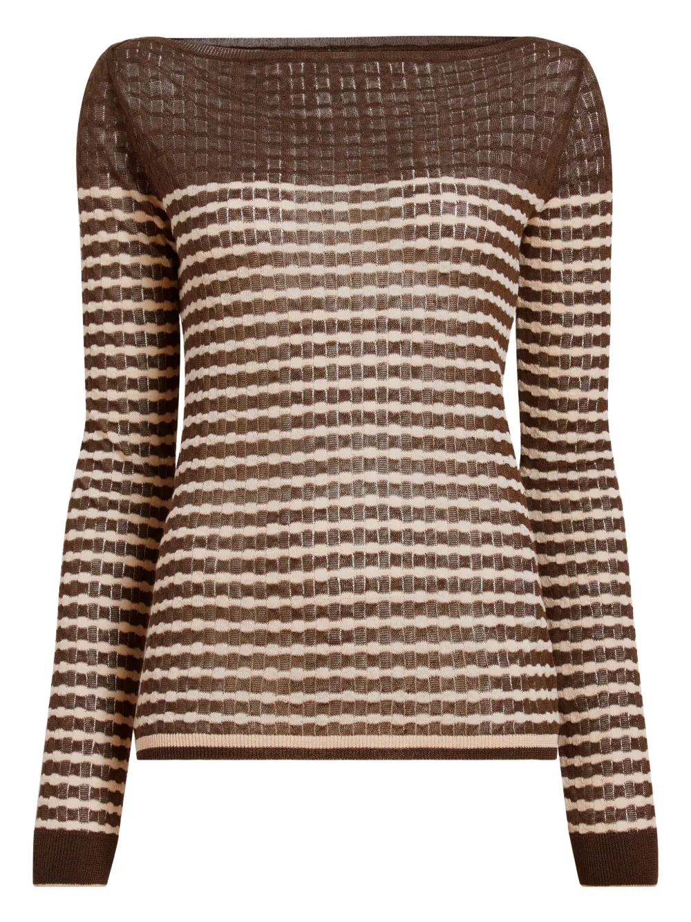 Proenza Schouler White Label Britta trui Bruin