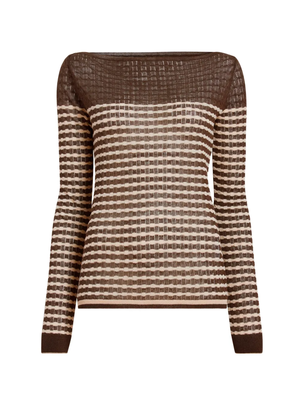 Proenza Schouler White Label Britta trui Bruin
