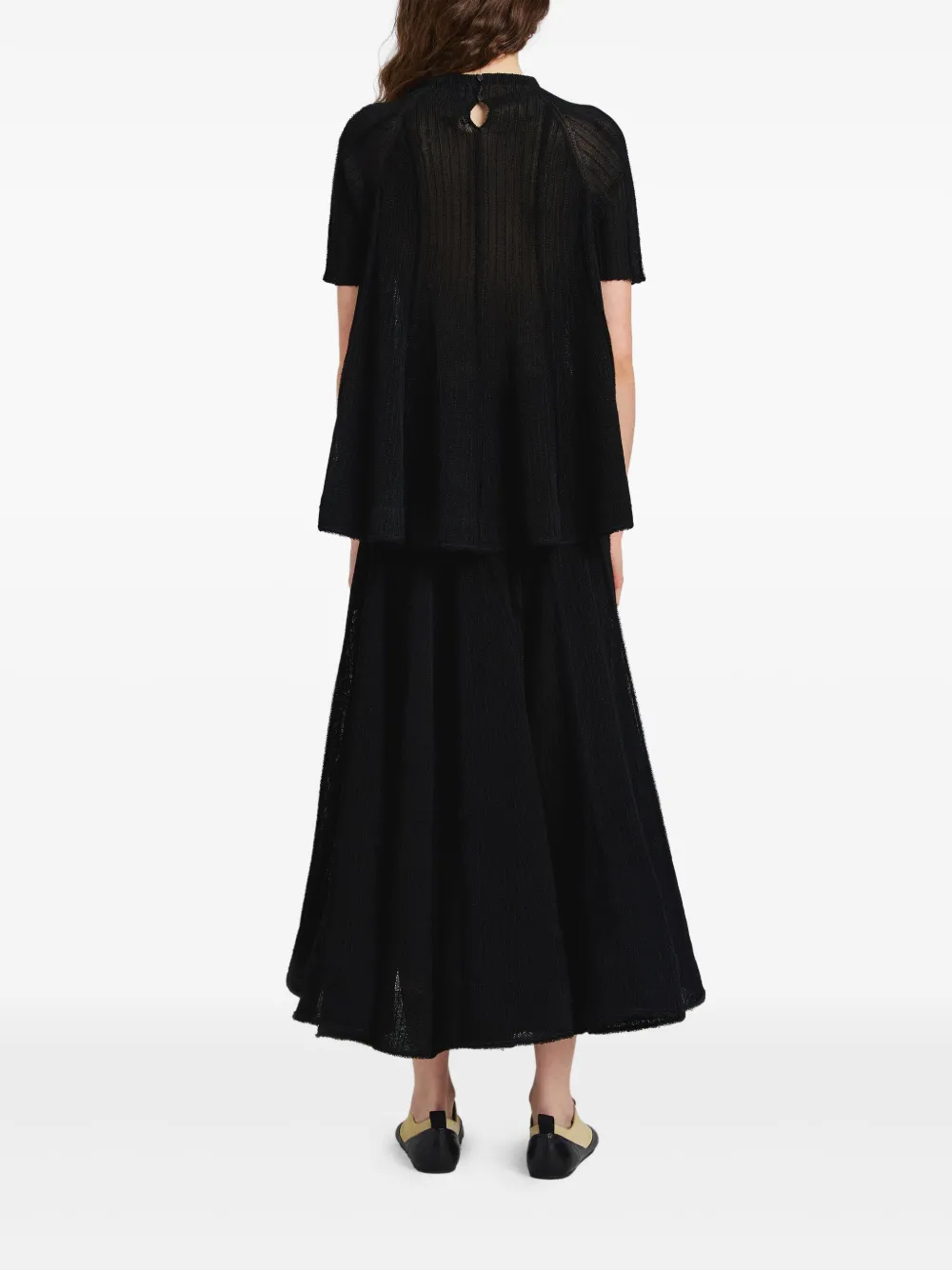 Proenza Schouler Tavia gebreide top Zwart