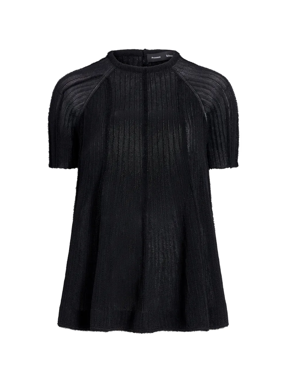 Proenza Schouler Tavia gebreide top Zwart