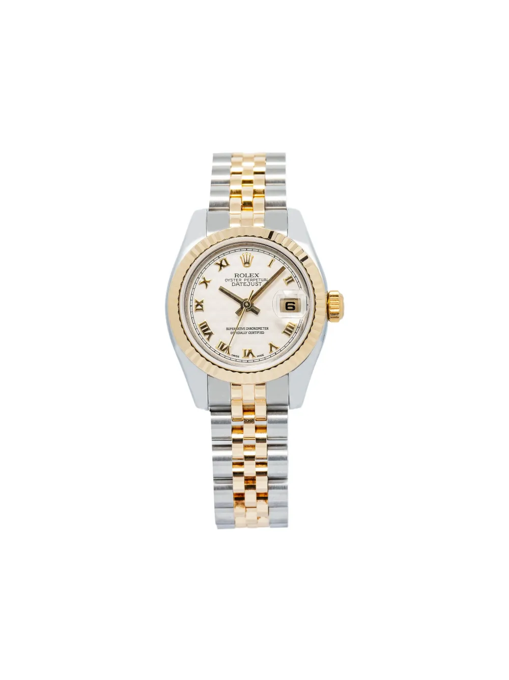 Rolex pre-owned Datejust 26mm - ホワイト Rolex pre-owned Datejust 26mm - ホワイト