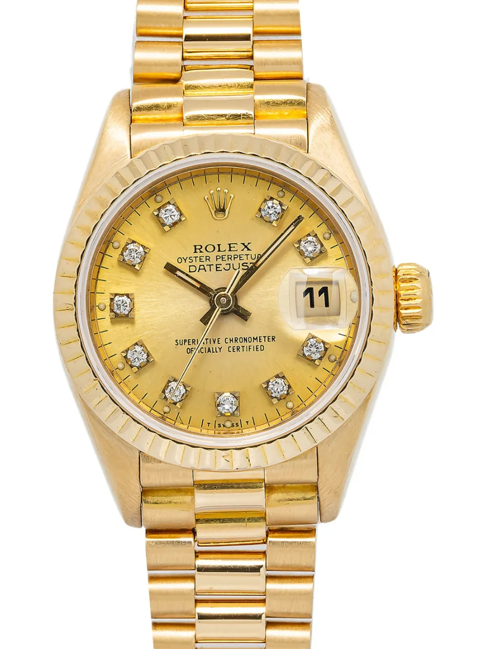  Rolex Pre-owned Datejust 26mm - Gold 