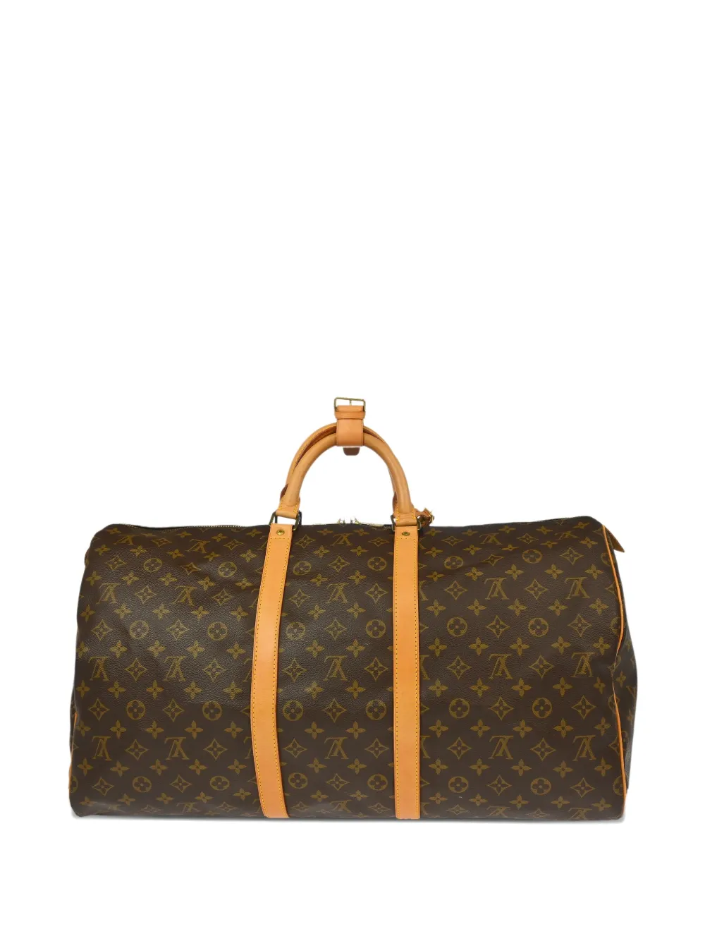 Louis Vuitton Pre-Owned 1990s キーポル 55 ボストンバッグ - ブラウン Louis Vuitton Pre-Owned 1990s キーポル 55 ボストンバッグ - ブラウン