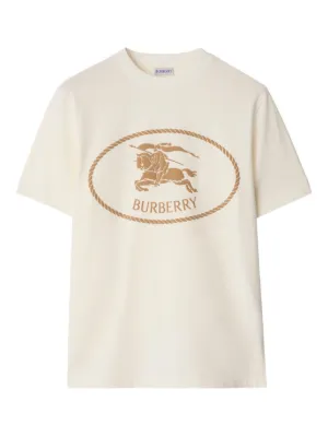 Burberry logo-print T-shirt | White | FARFETCH
