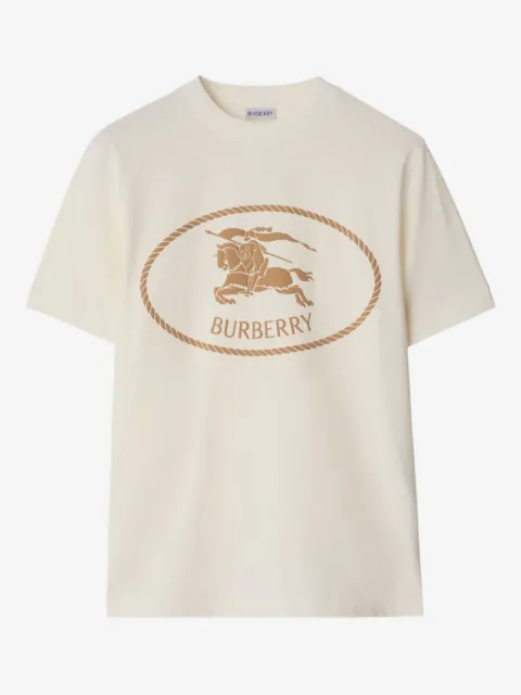 Burberry Knight stamp cotton T-shirt
