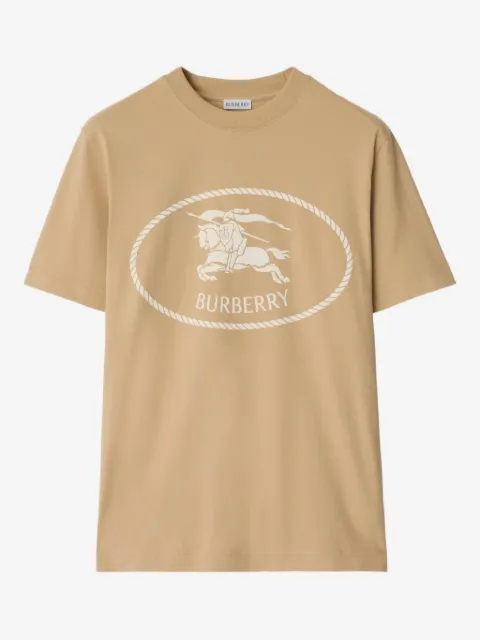 Burberry Knight stamp cotton T-shirt
