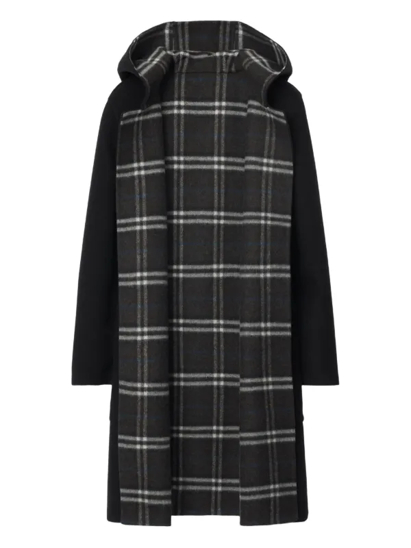 BURBERRY リバーシブル コート Burberry リバーシブル コート | ブラック | FARFETCH JP