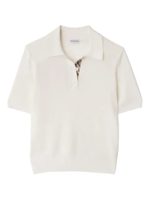 Burberry wool polo shirt 