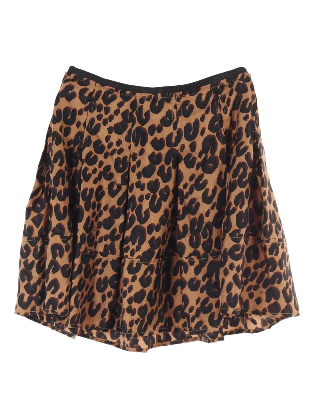 Louis Vuitton Pre-Owned falda con estampado de leopardo 2010 | marrón | Image 1