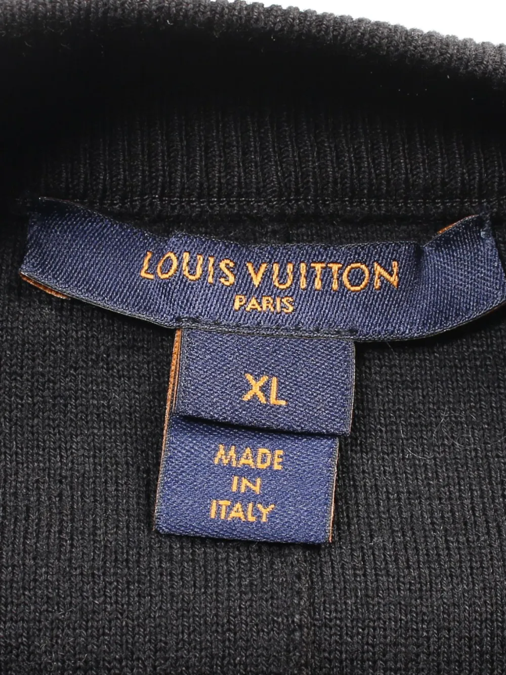 Pre-owned Louis Vuitton 2010s Leather Cardigan