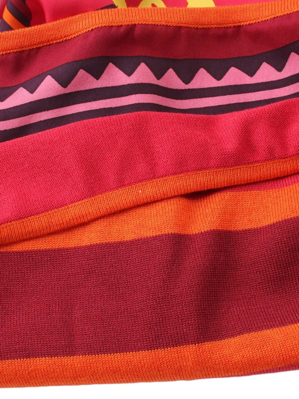 Pre-owned Hermes 2010s Fantaisie Silk T-shirt