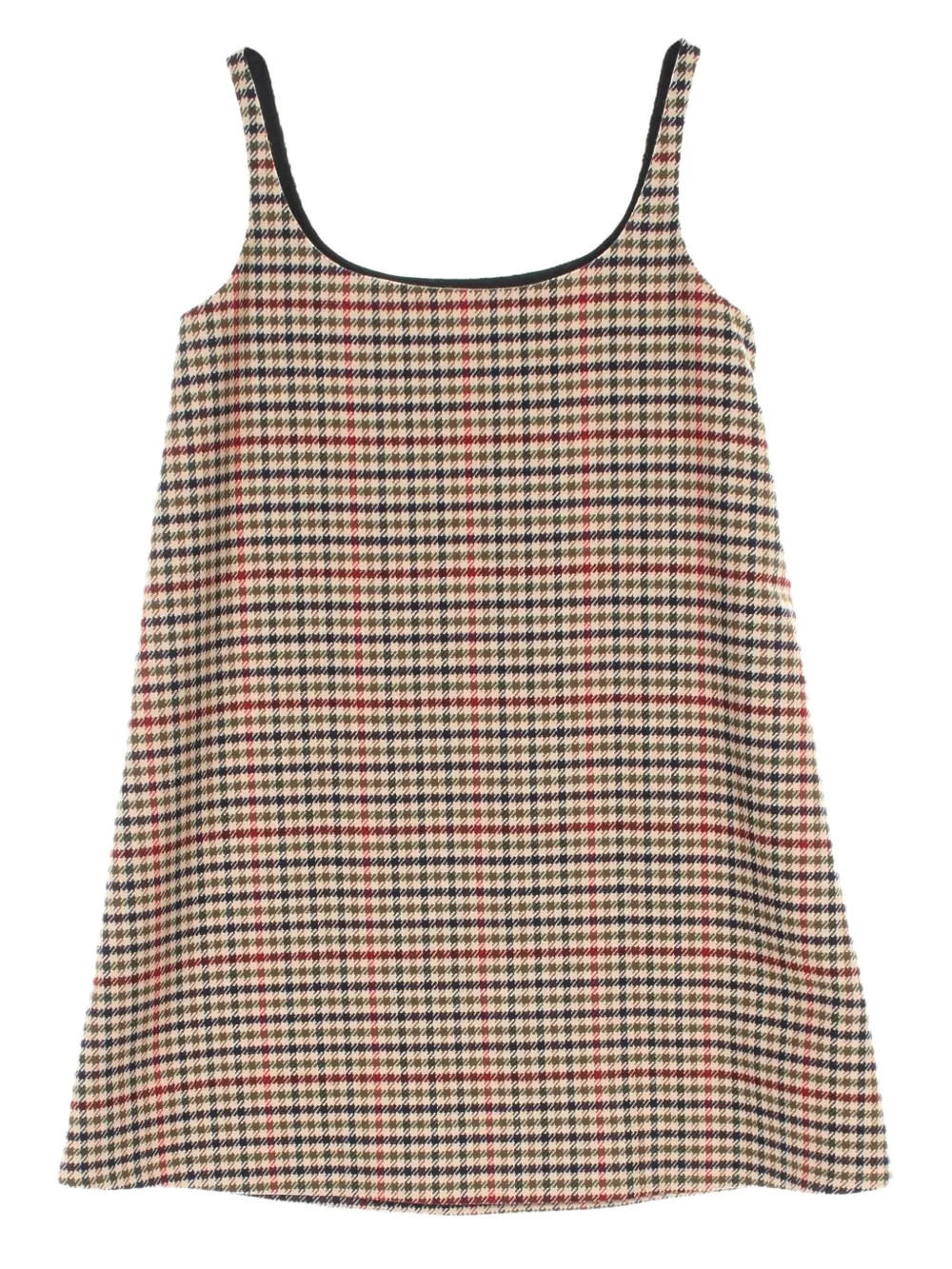 Prada Pre-Owned 10's houndstooth-pattern mini dress | Image 2
