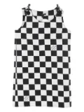 Louis Vuitton Pre-Owned 2010s Damier denim dress - Black