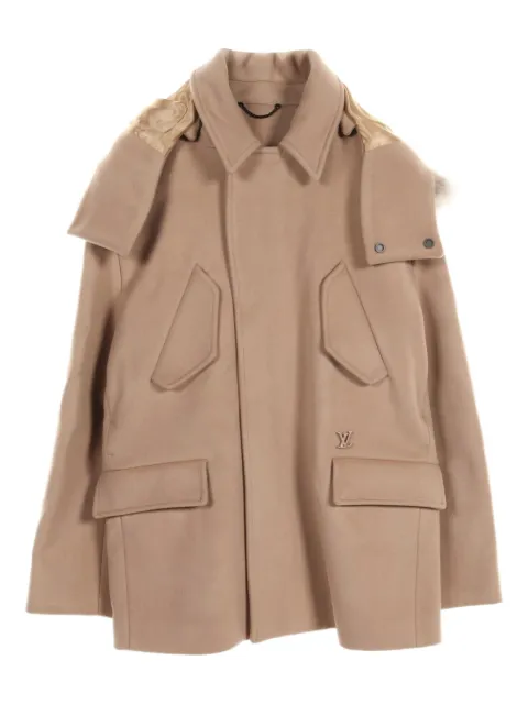 Louis Vuitton Pre-Owned 2010s wool-blend coat