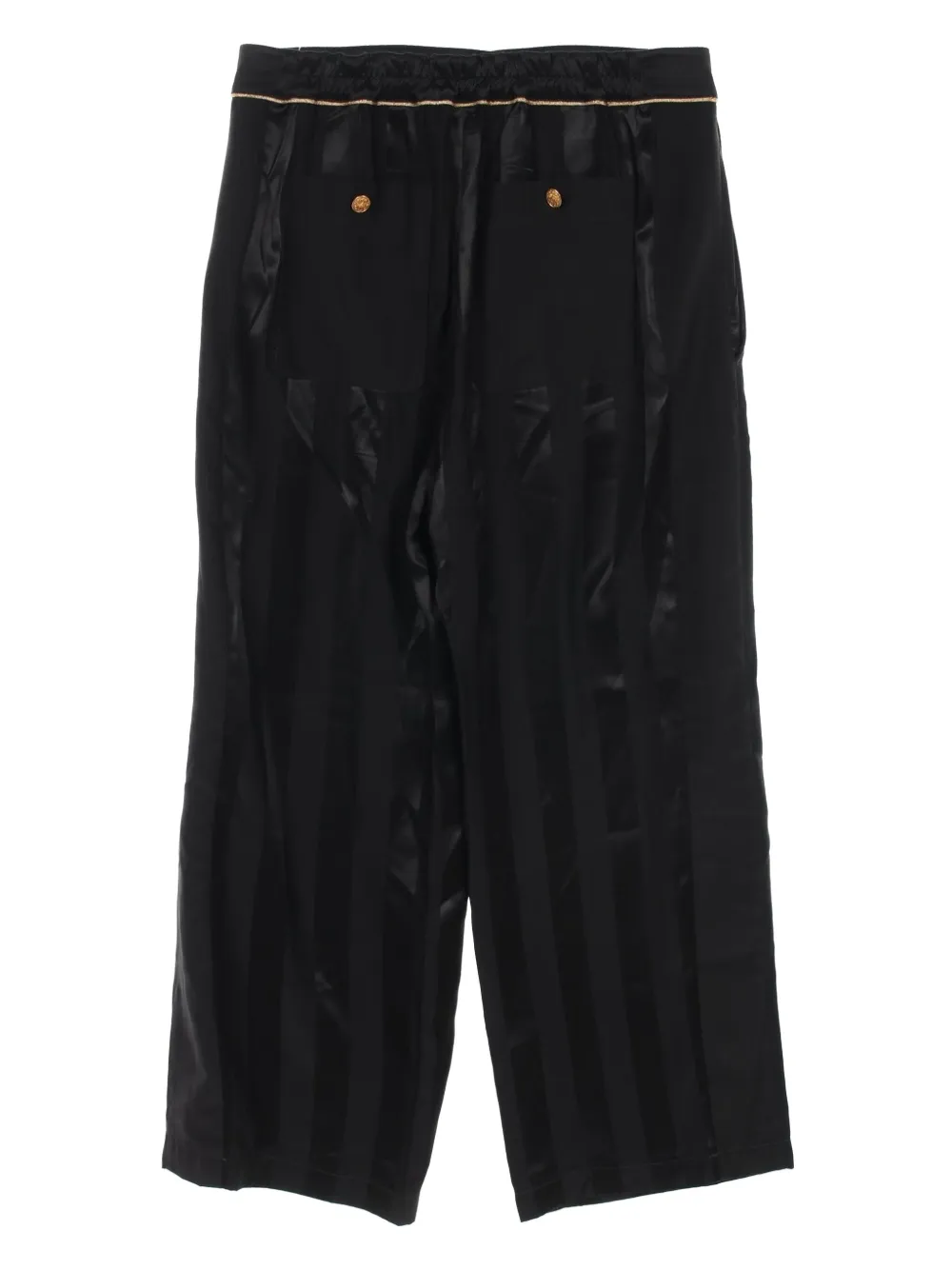 Louis Vuitton Pre-Owned pantalones de seda 2010 | Image 2