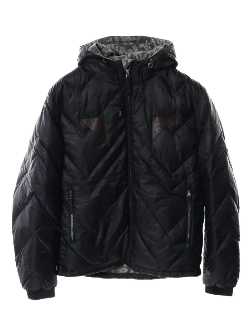 Louis Vuitton Pre-Owned 2010s quilted jacket | Blue | Image 1
