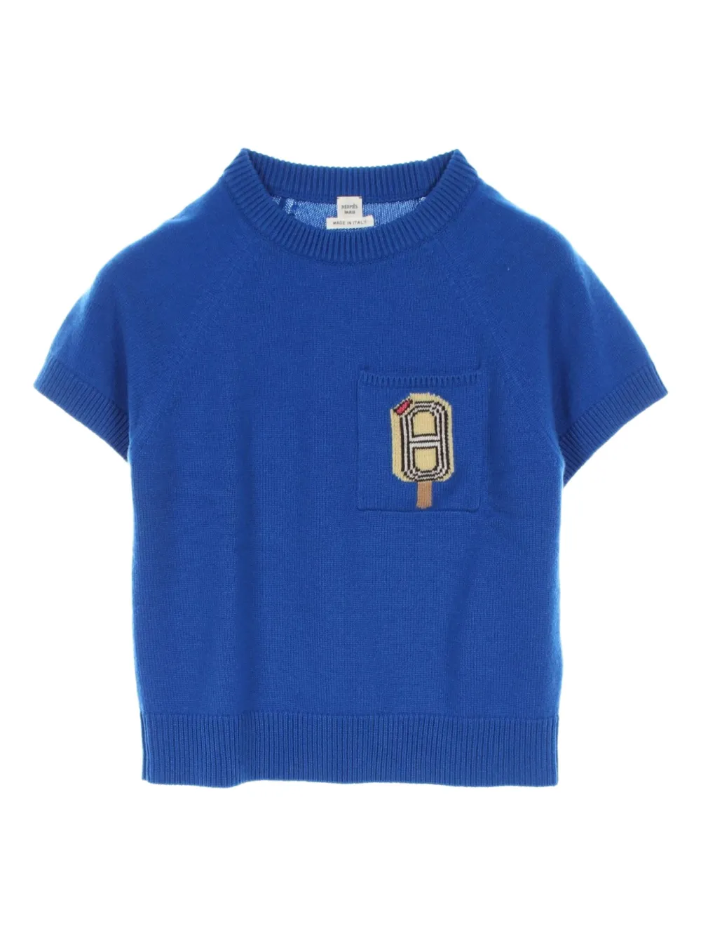 Hermès Pre-Owned 2010s Funny Ice Cream top | Blue | Image 1