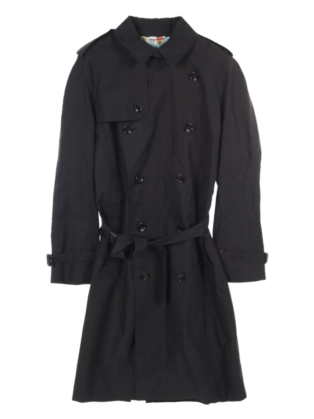 Gucci Pre-Owned gabardina con botones 2010 | negro | Image 1