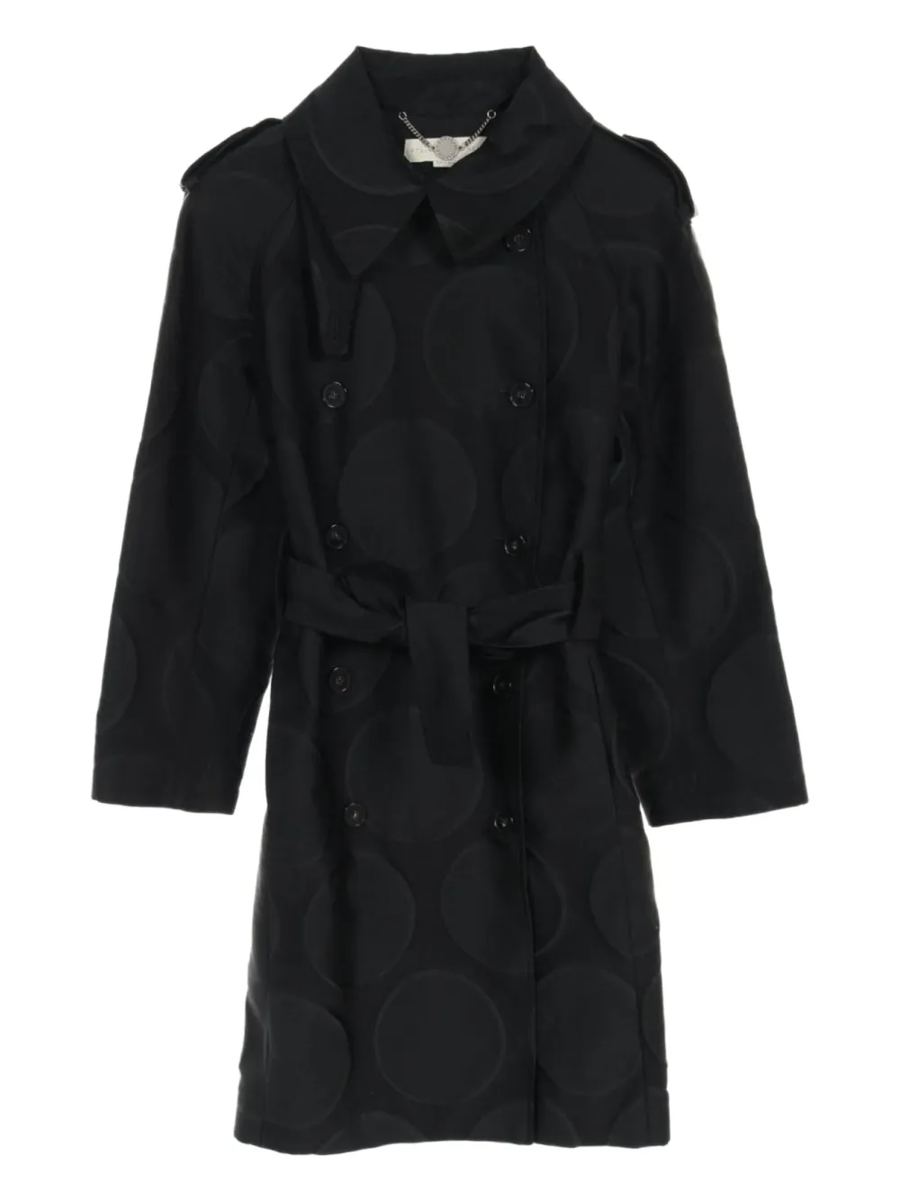 Stella McCartney Pre-Owned 2010s wool trench coat | Black | Image 1