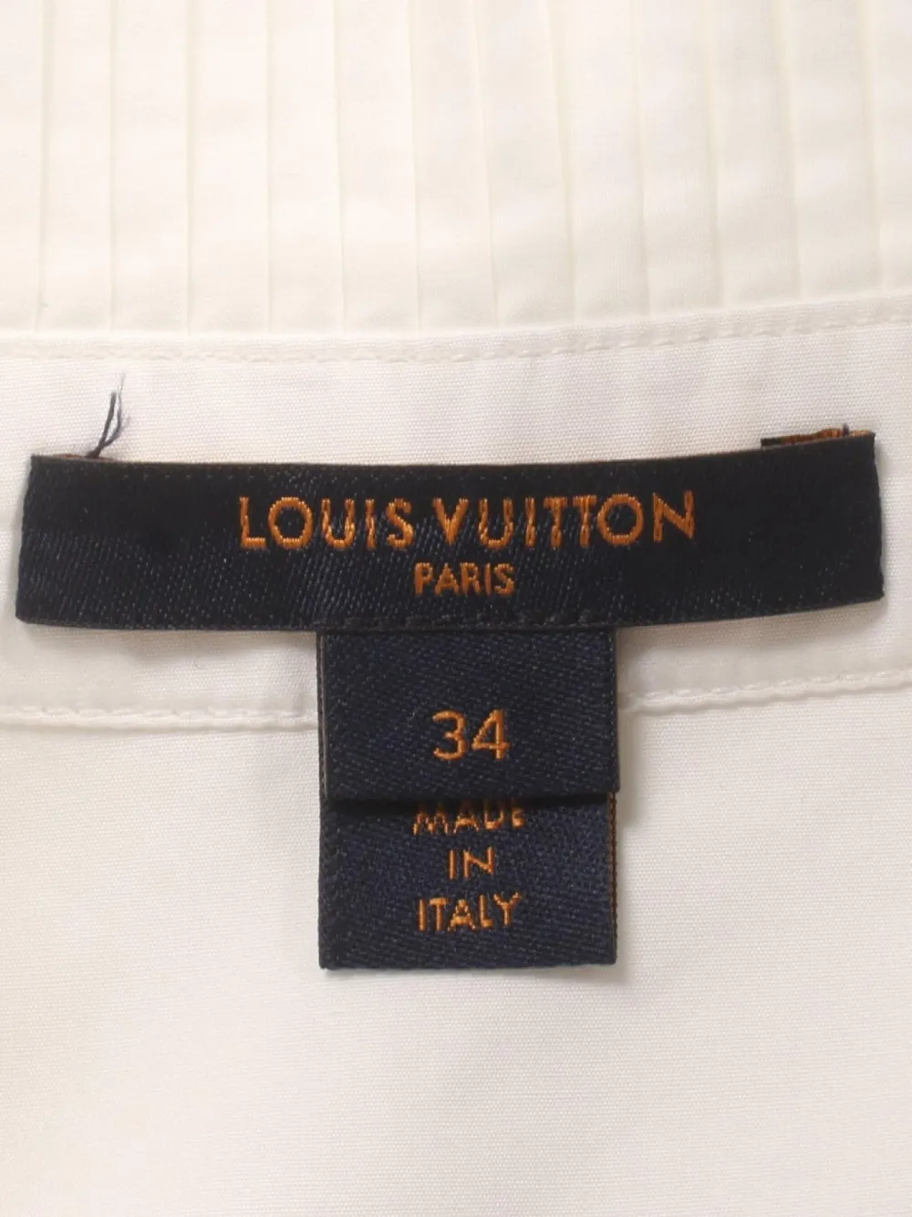 Pre-owned Louis Vuitton 2010s Sleeveless Cotton-blend Shirt In White