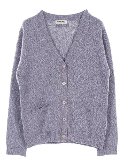 Miu Miu Pre-Owned 2010s knitted cardigan