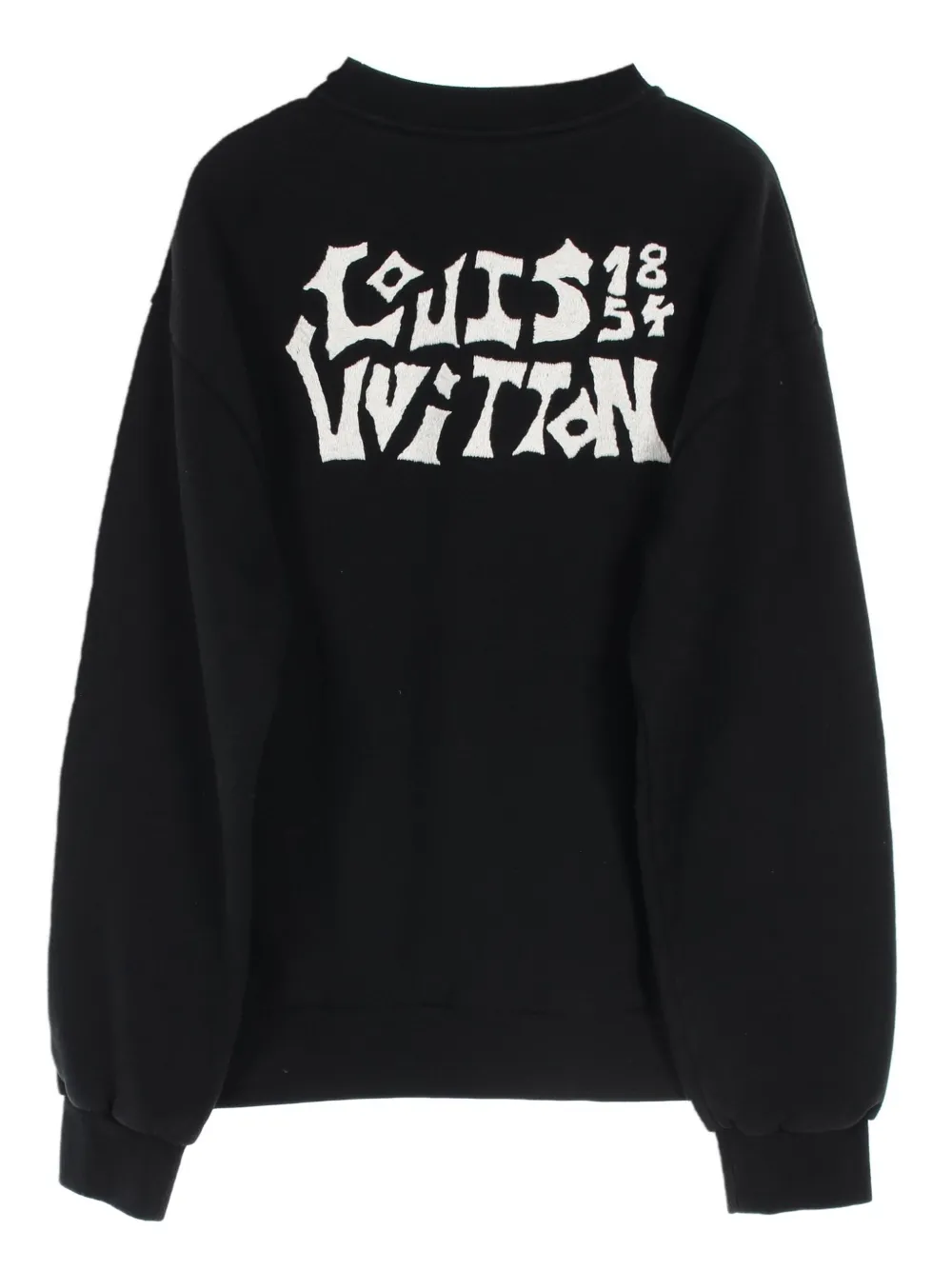 Louis Vuitton Pre-Owned 2010s Comics Owl-patch sweatshirt | Image 2