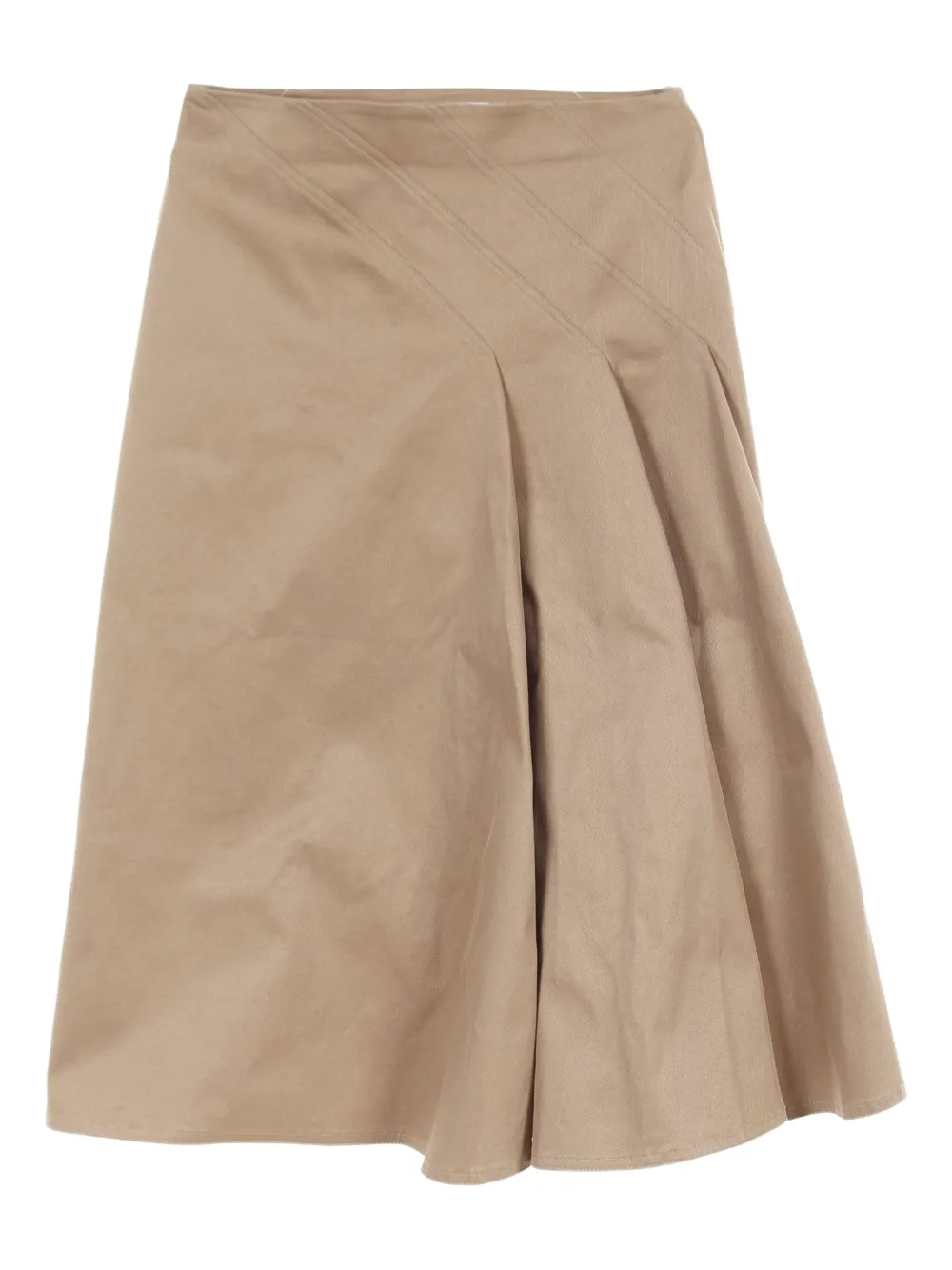 Christian Dior Pre-Owned falda corta con diseño asimétrico 2010 | neutro | Image 1