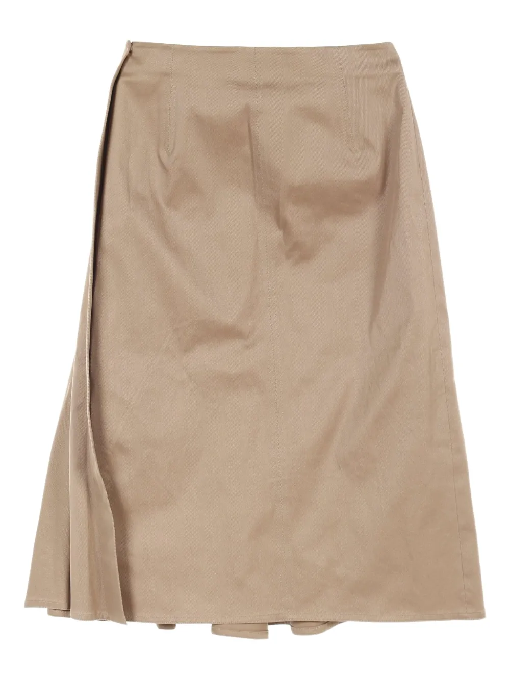 Christian Dior Pre-Owned 2010s asymmetrische midi-rok - Beige