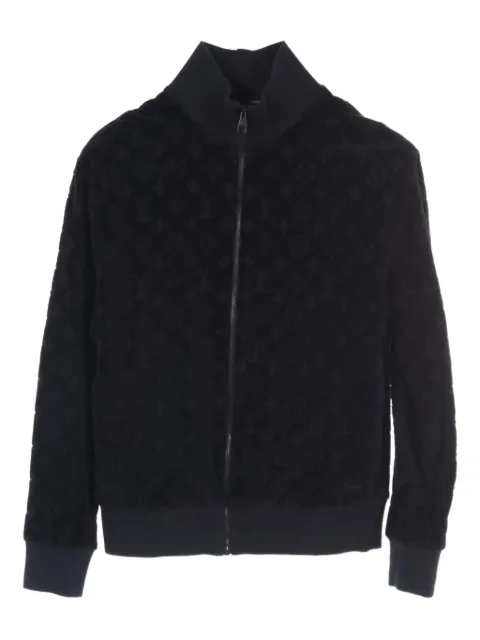 Louis Vuitton Pre-Owned 10's monogram velour jacket 