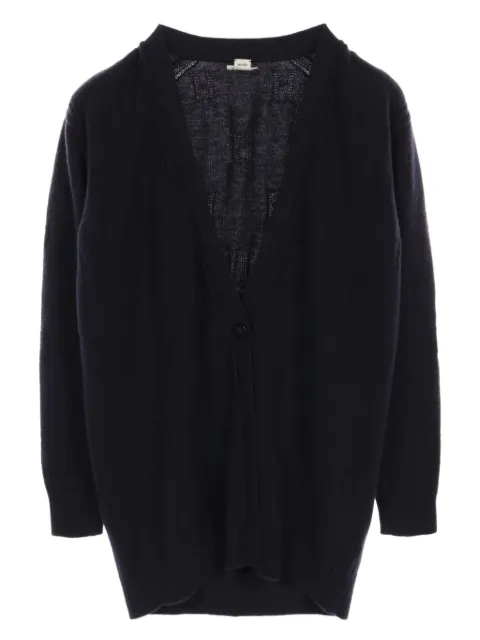 Hermès Pre-Owned 2010s H-pattern wool cardigan 