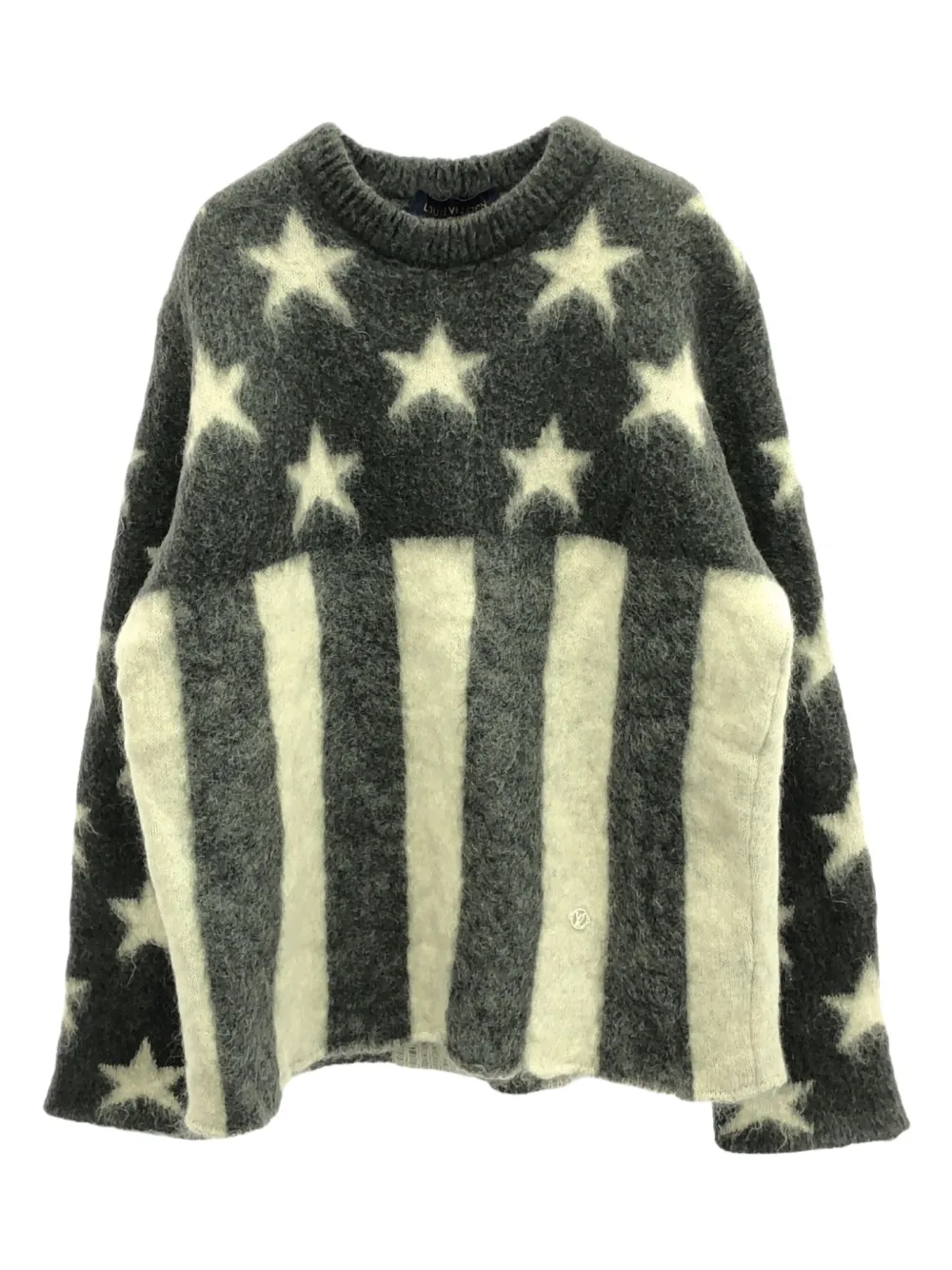 Pre-owned Louis Vuitton 2010s Intarsi-knit Jumper