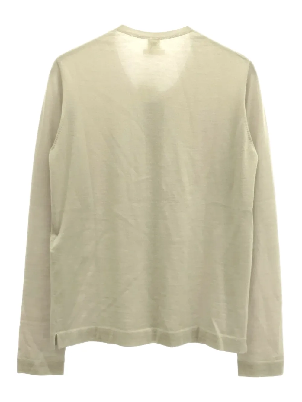 Pre-owned Hermes 2010s Cashmere Cardigan In Neutral