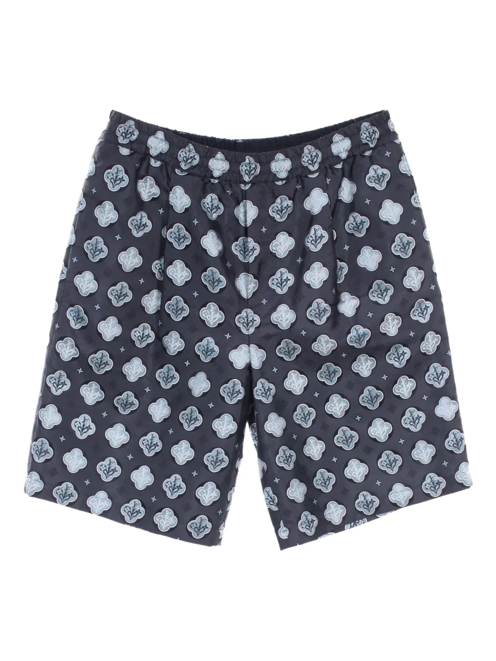 Louis Vuitton Pre-Owned 2010s printed shorts | Grey | Image 1