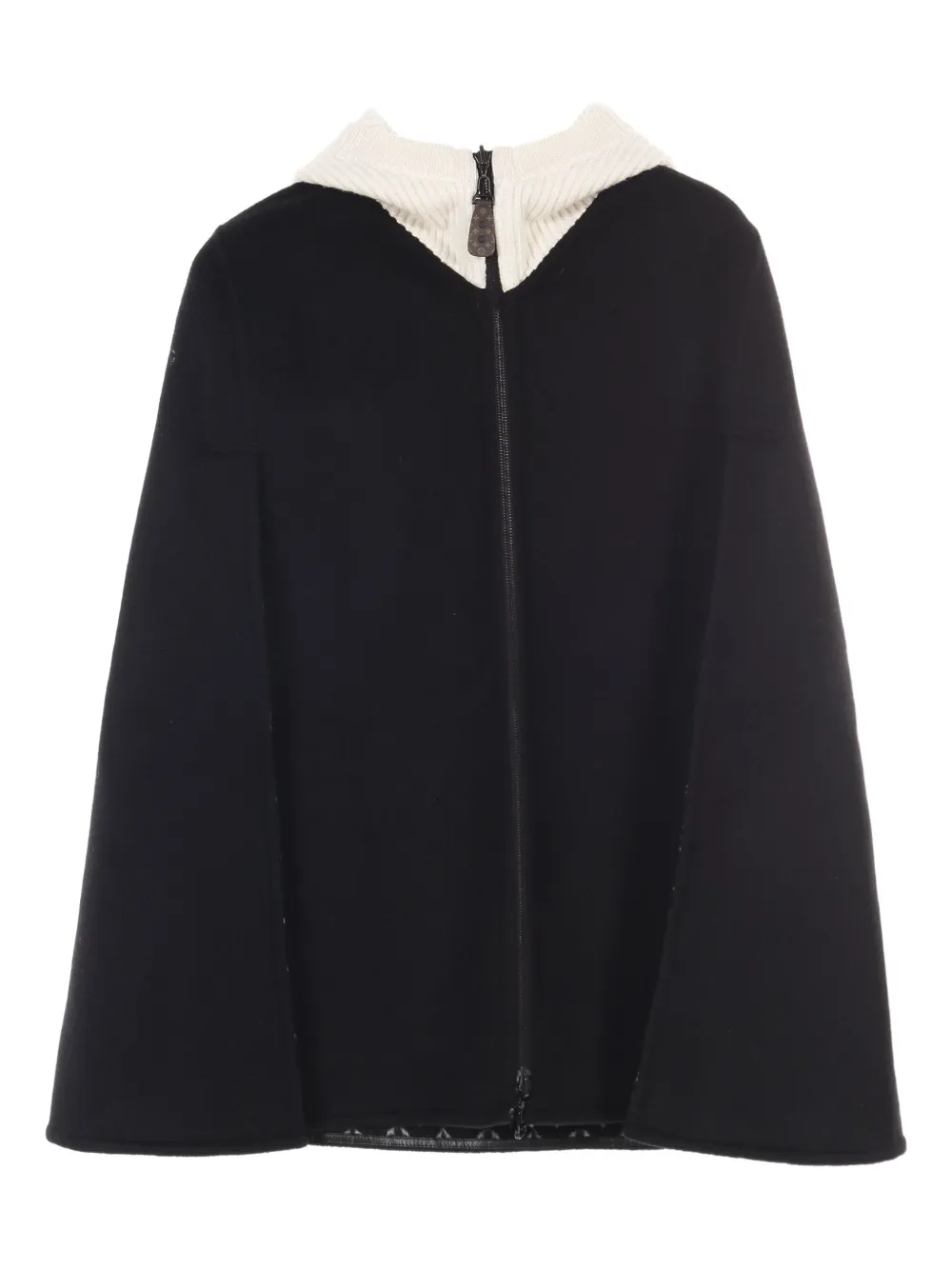 Louis Vuitton Pre-Owned poncho con capucha 2010 | negro | Image 1