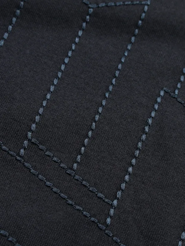 【HERMES】2010s Blueberry Pattern Shirt Hermès Pre-Owned 2010s crew-neck Striped T-shirt | Blue