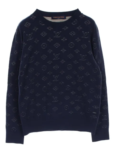 Louis Vuitton Pre-Owned 2010s monogram-pattern jumper 