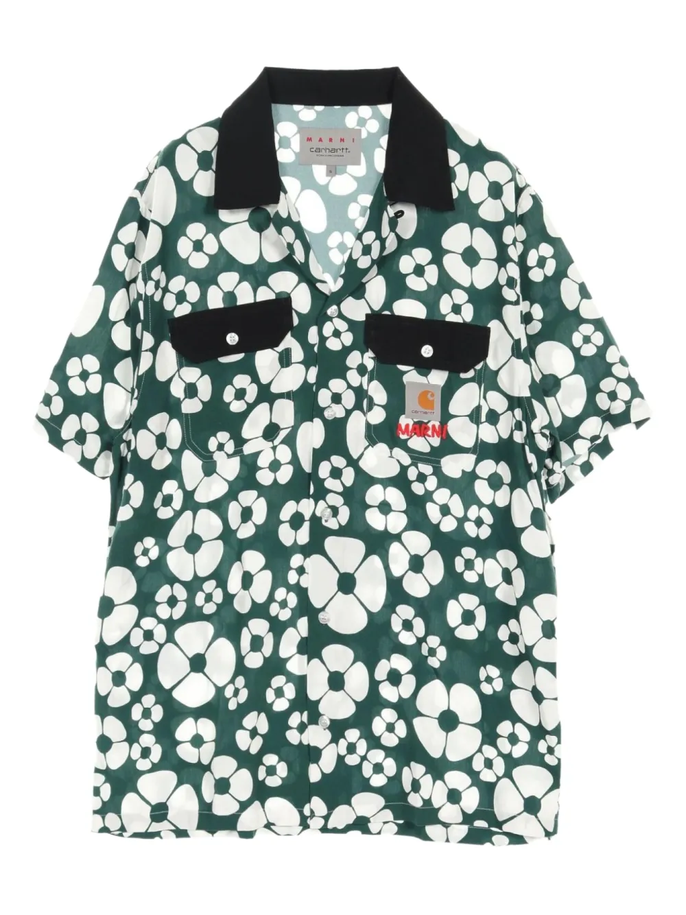 Marni Pre-Owned camisa Wip 2010 en colaboración con Carhartt | verde | Image 1