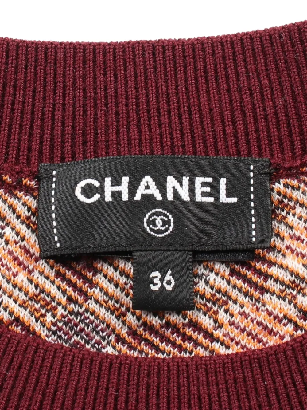 Pre-owned Chanel 1986-1988 Coco Mark Sweater