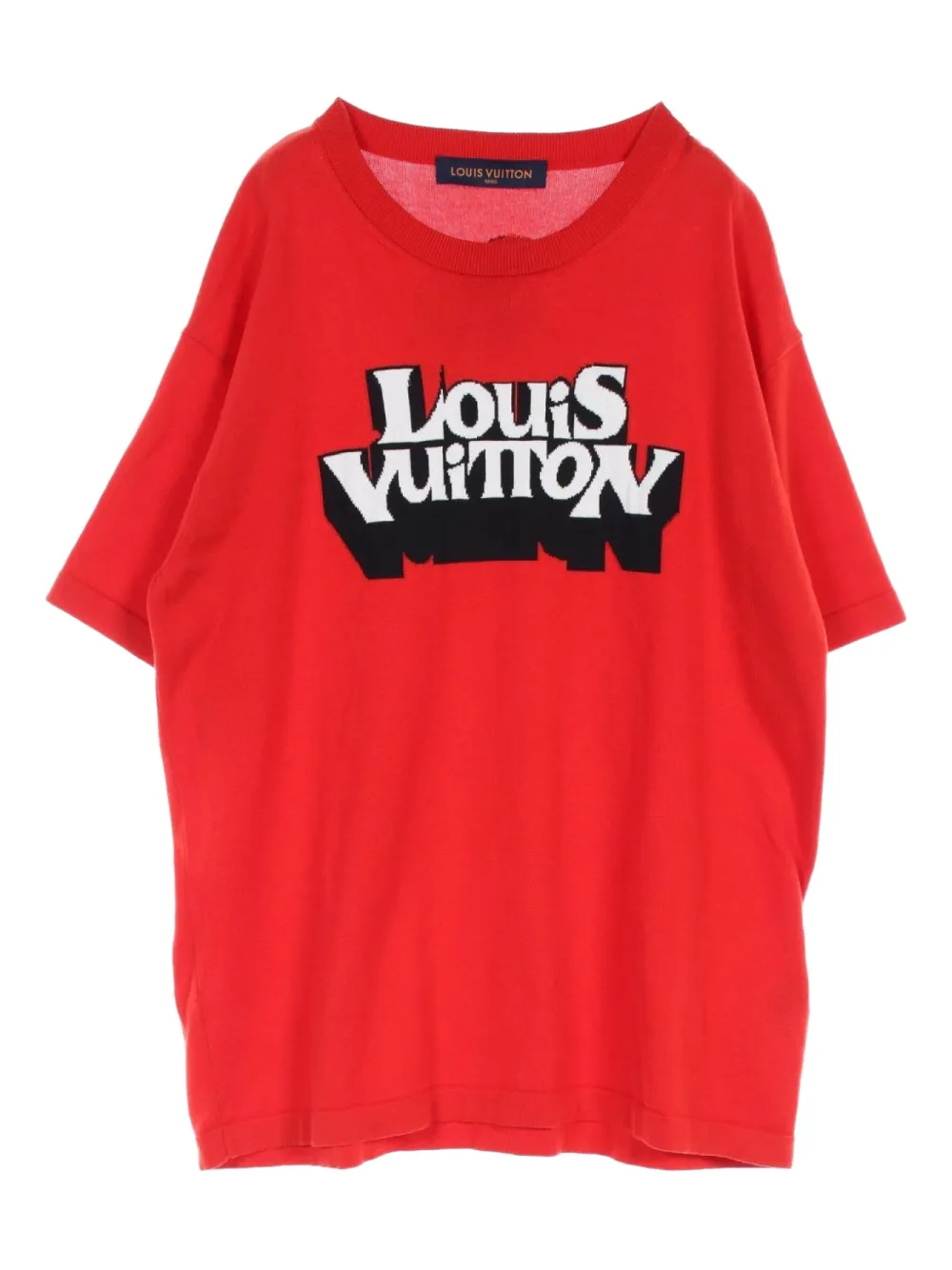 Louis Vuitton Pre-Owned playera con logo estampado 2010 | rojo | Image 1