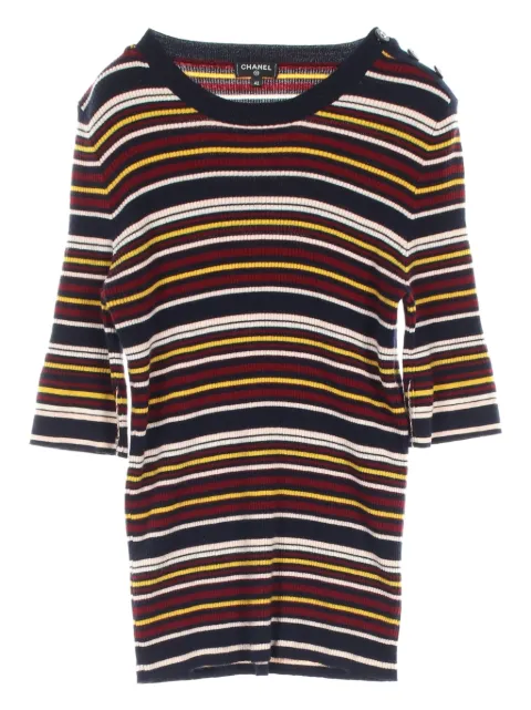 CHANEL Pre-Owned 1986-1988 Coco Mark top