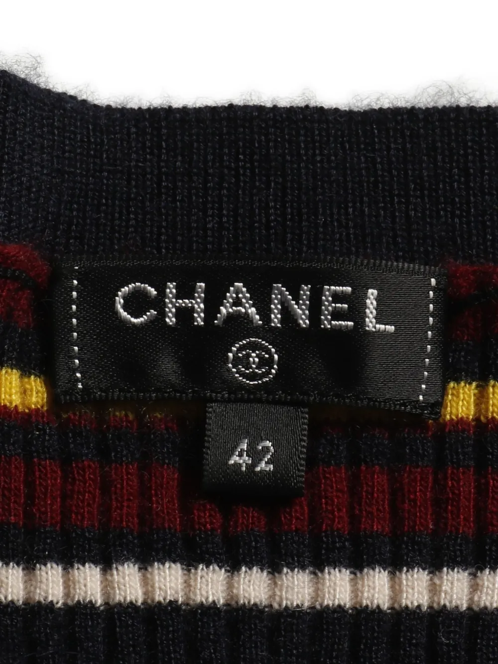 Pre-owned Chanel 1986-1988 Coco Mark Top