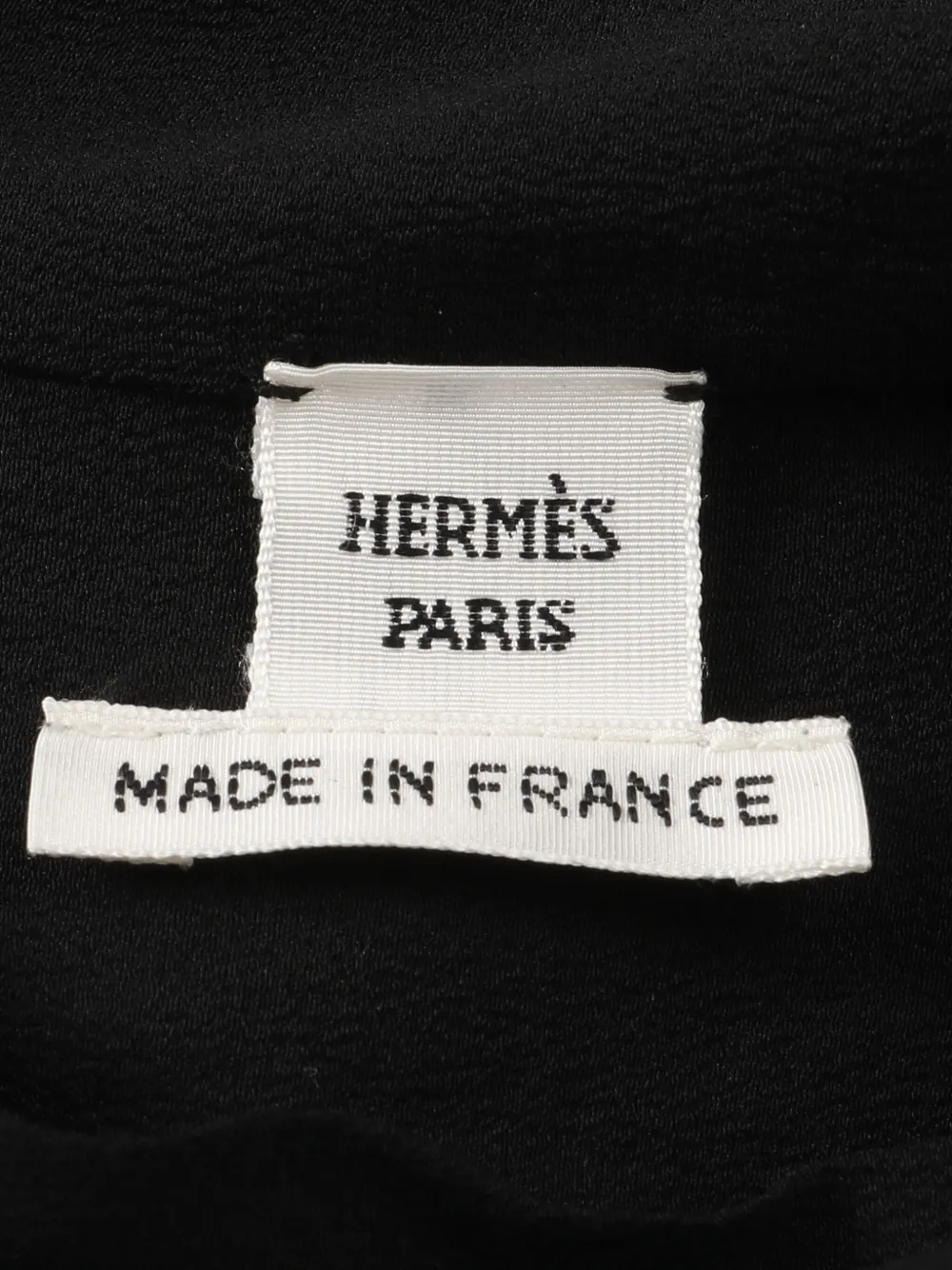 Pre-owned Hermes 2010s Silk Blouse