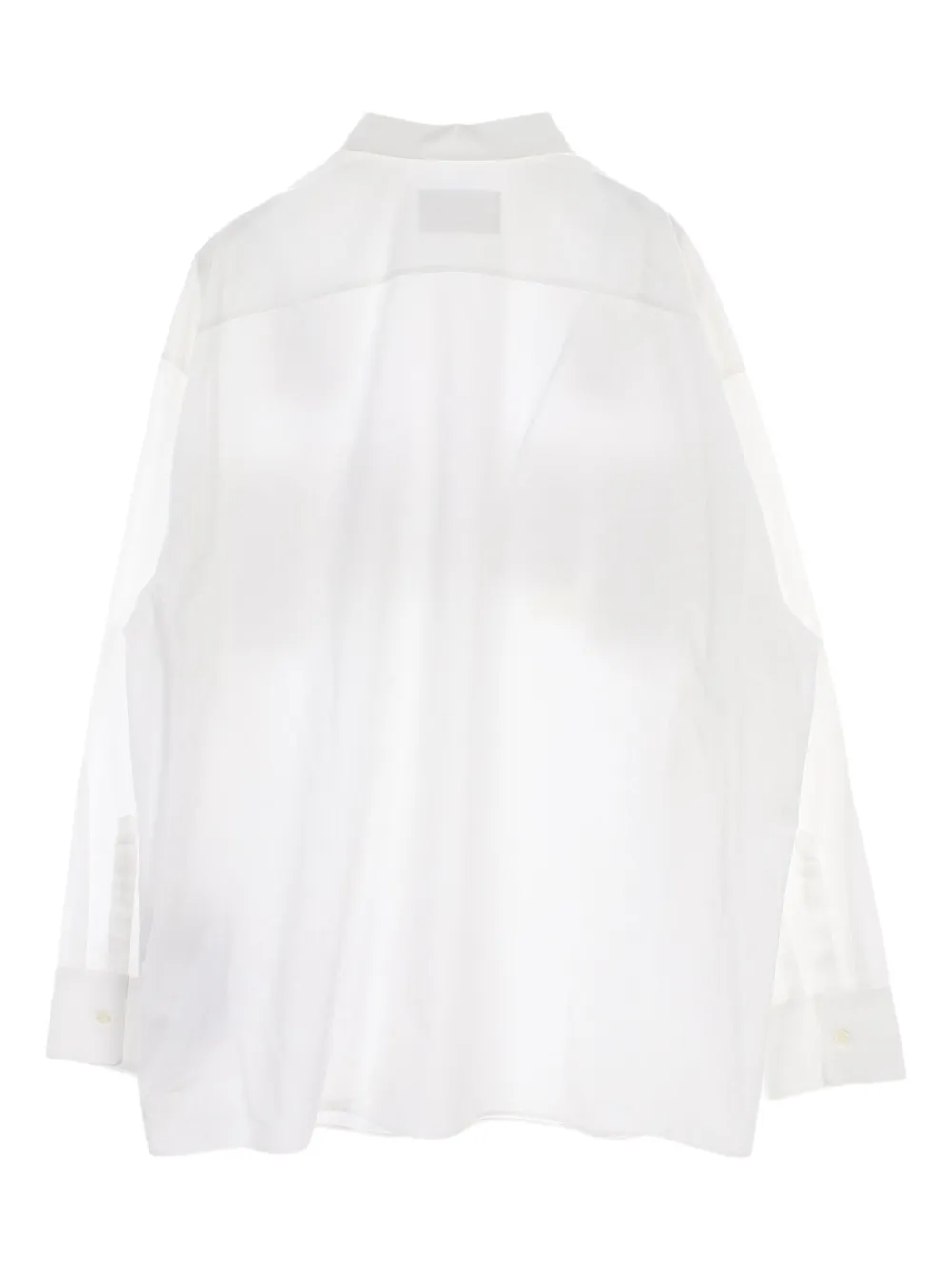 Prada Pre-Owned camisa con logo triangular 2010 | Image 2