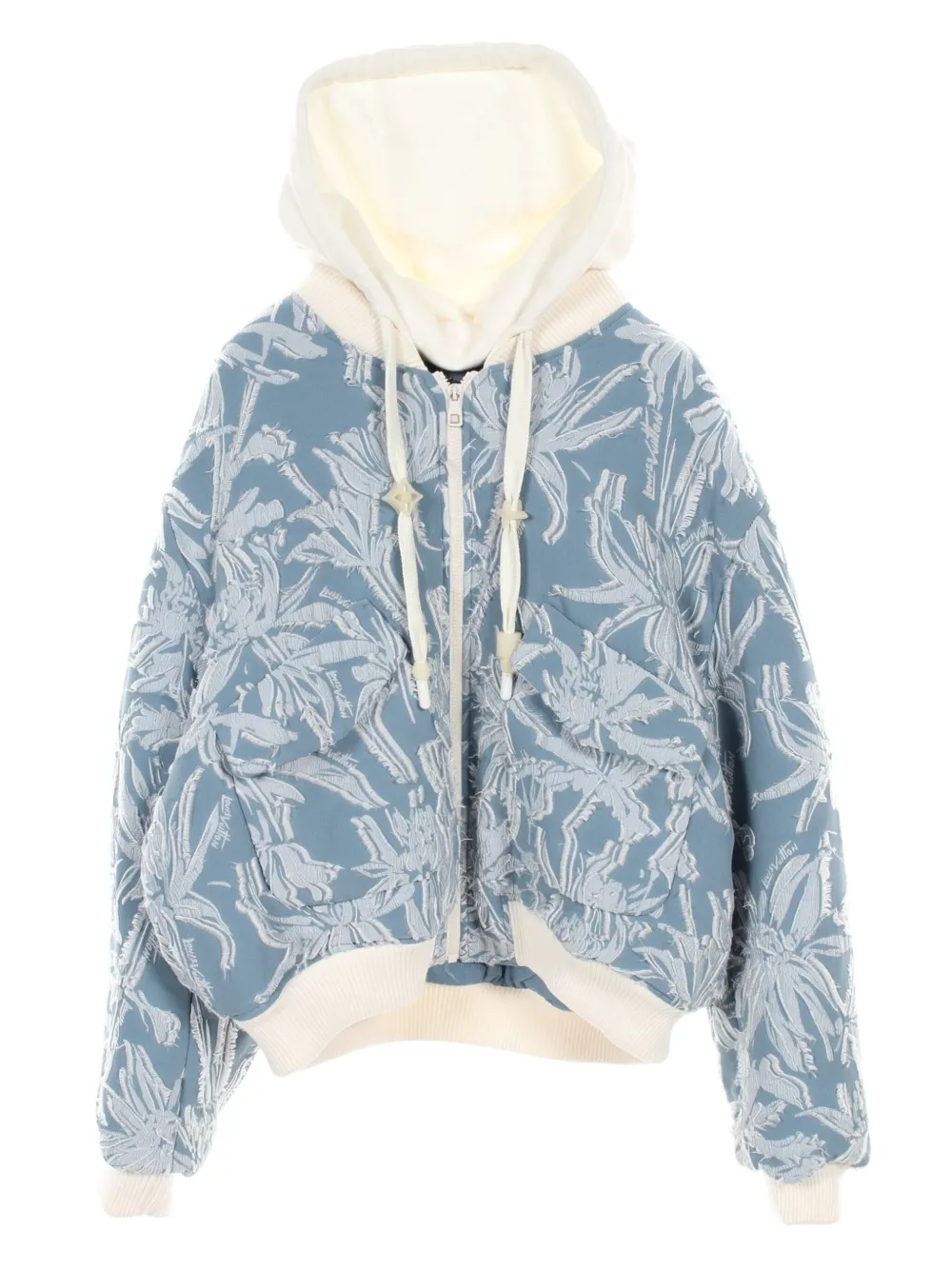 Pre-owned Louis Vuitton 2010s Cropped Bomber Jacket