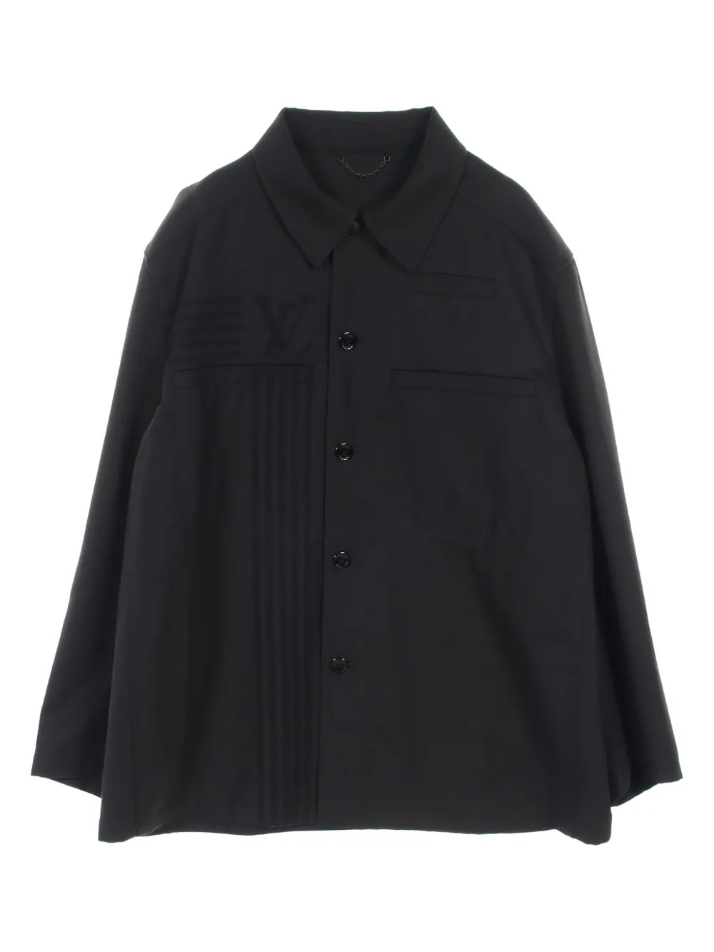 Louis Vuitton Pre-Owned 2010s Karakoram Hemdjacke | Schwarz | Image 1