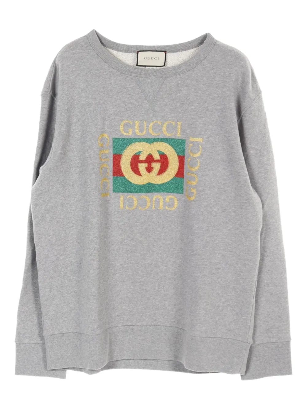 Gucci Pre-Owned sudadera con tigre bordado 2010 | gris | Image 1