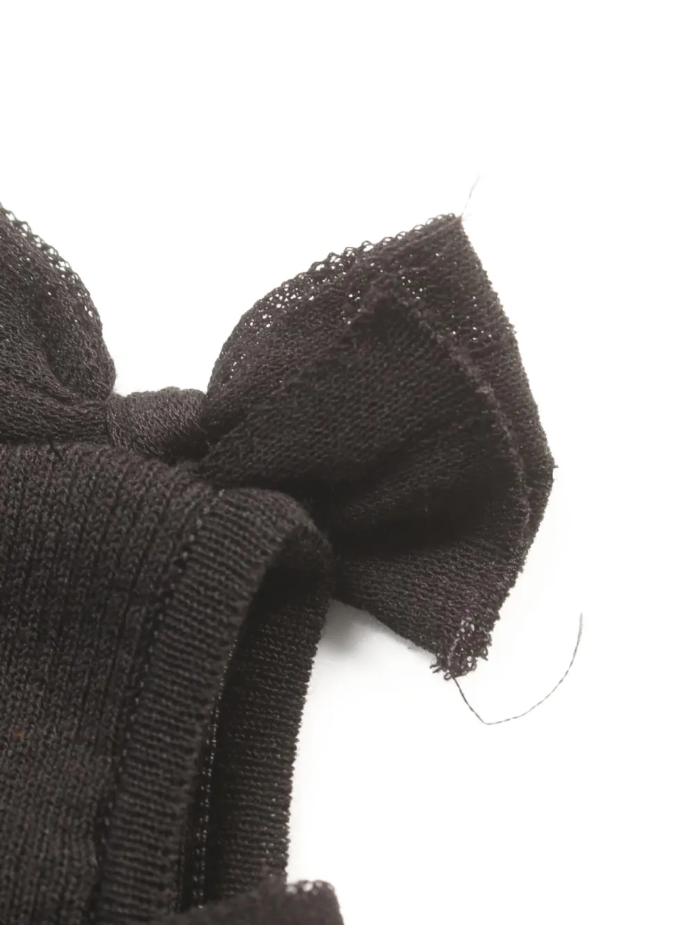Pre-owned Chanel 1986~1988 Cotton Ribbon Top