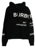Burberry Pre-Owned 2010s Horseferry hoodie - Black
