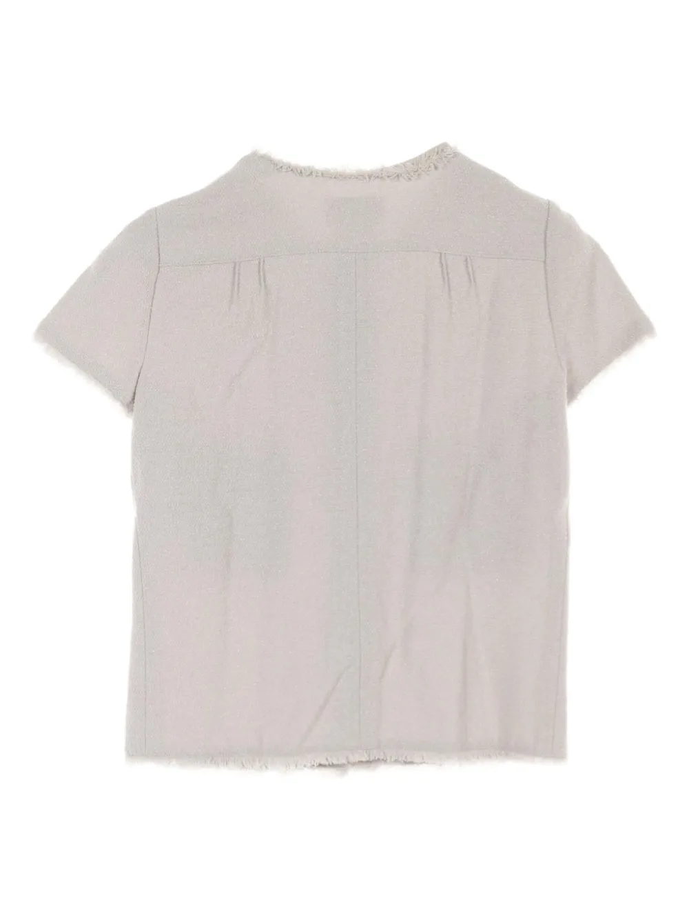 Pre-owned Chanel 1986-1988 Tweed Blouse